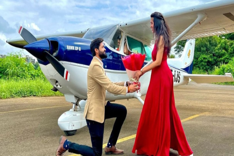 Wintry Mountain Landscape