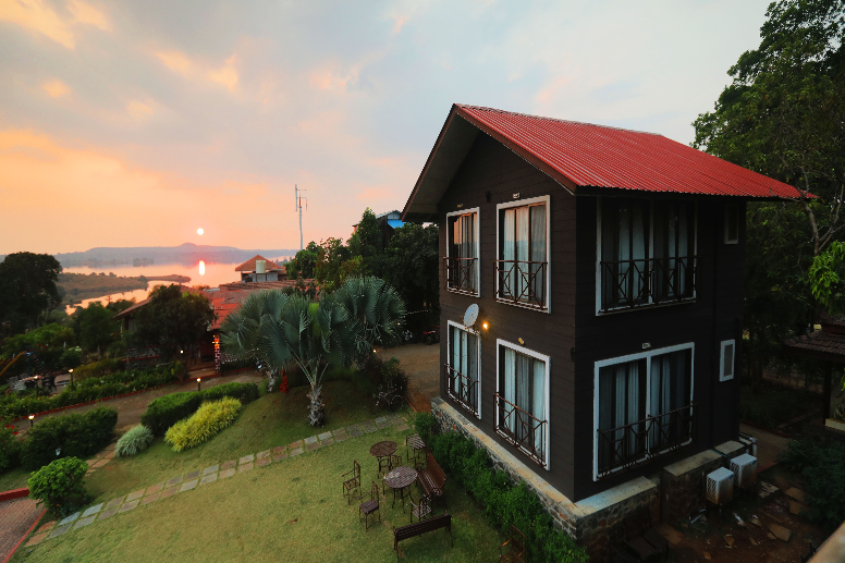 Wintry Mountain Landscape